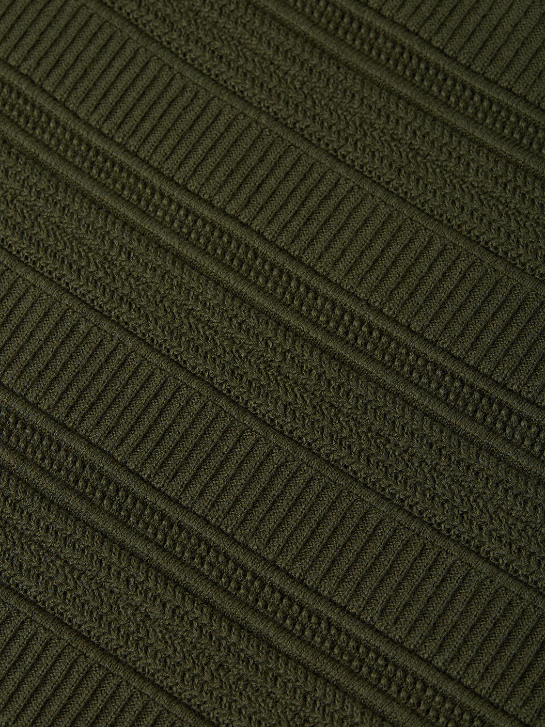 Structured Knitted Regular-Fit Polo