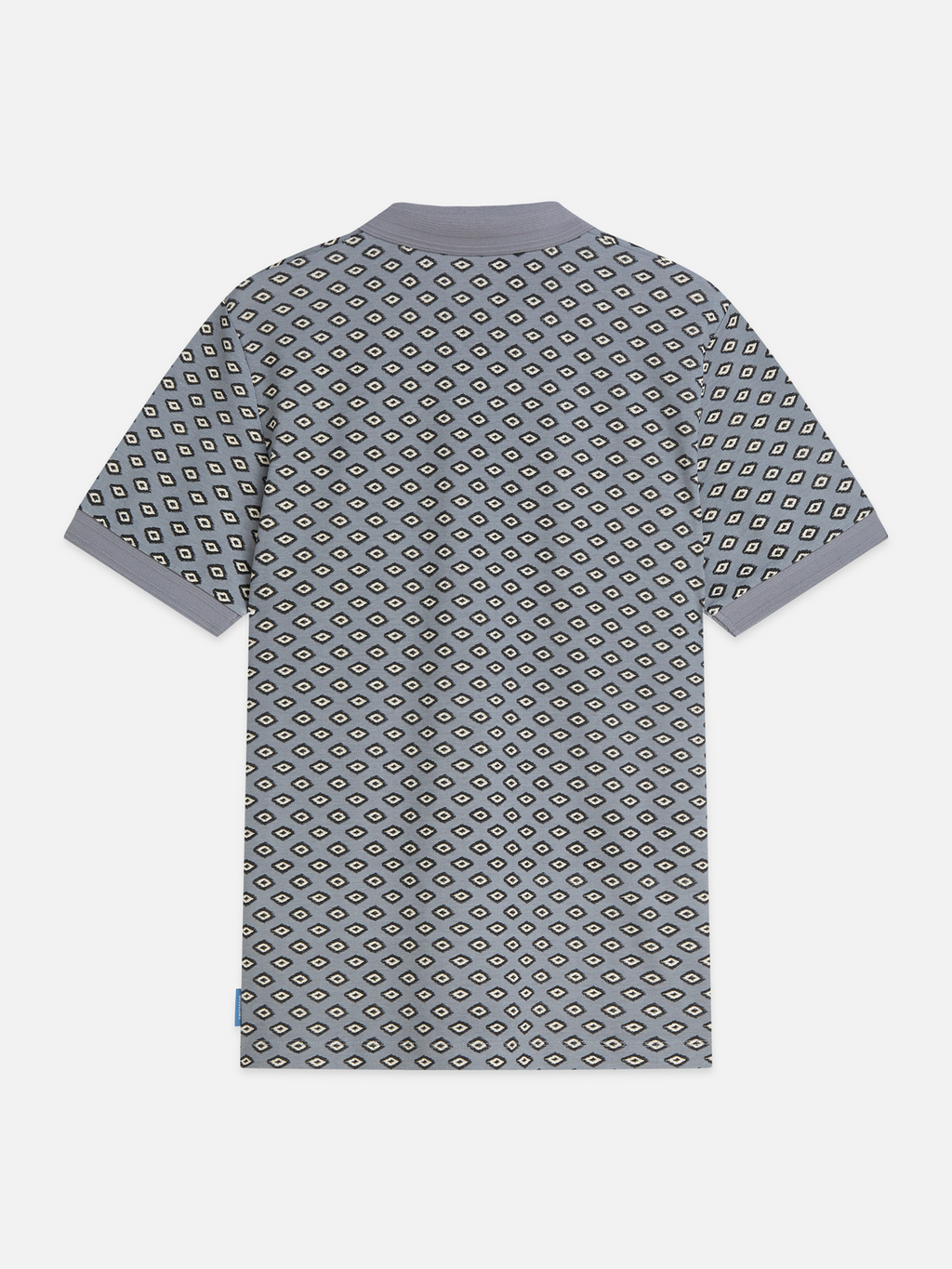 Micro-Printed Regular-Fit Polo