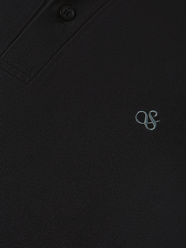 Pique Relaxed-Fit Garment Dyed Polo