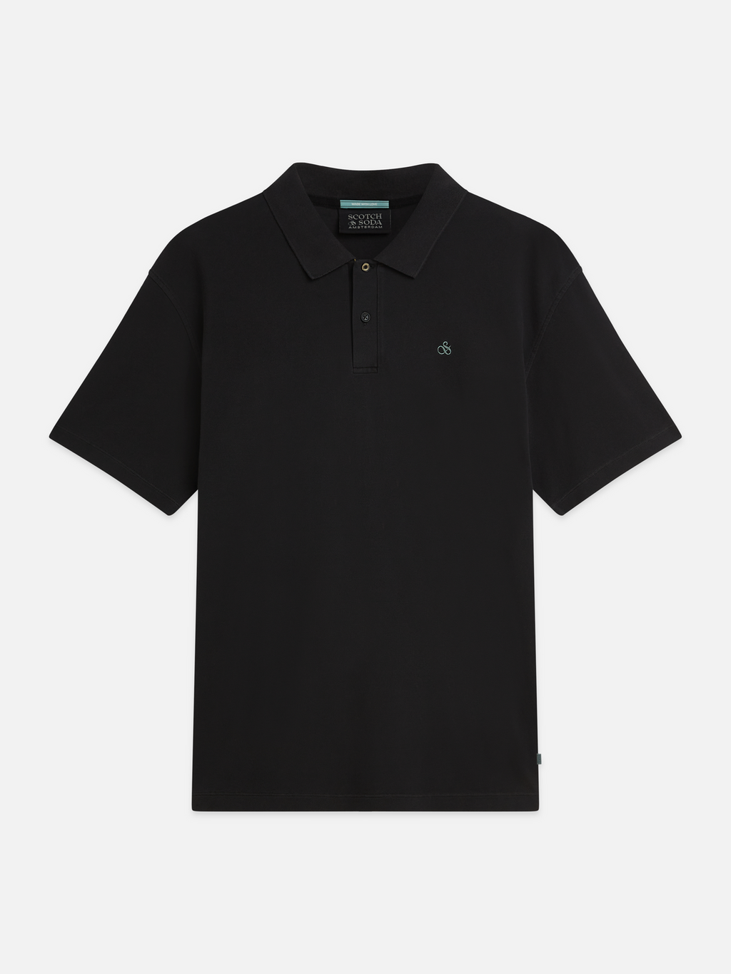 Pique Relaxed-Fit Garment Dyed Polo