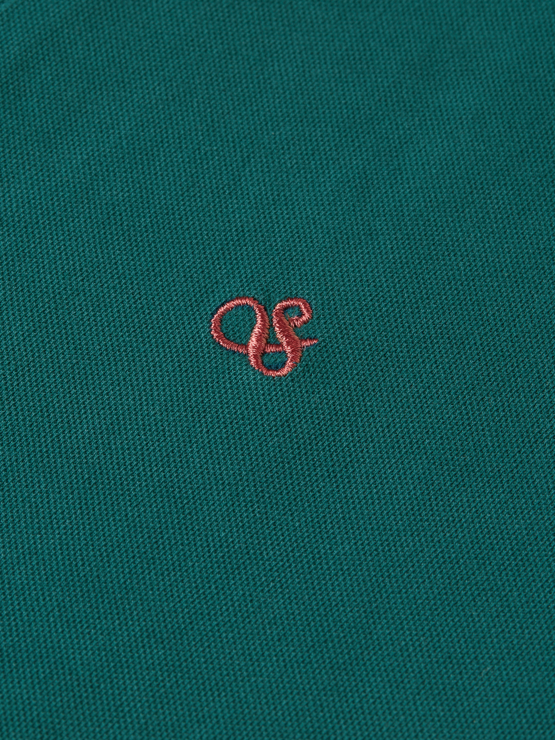 Pique Relaxed-Fit Garment Dyed Polo