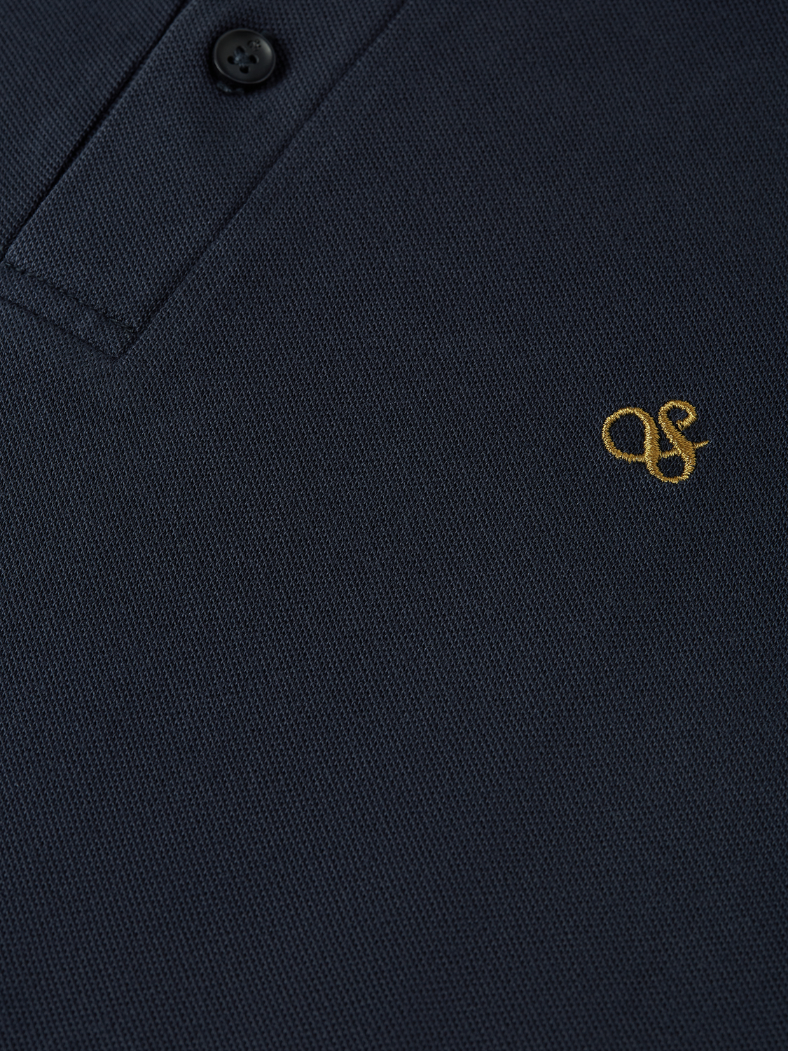 Pique Relaxed-Fit Garment Dyed Polo