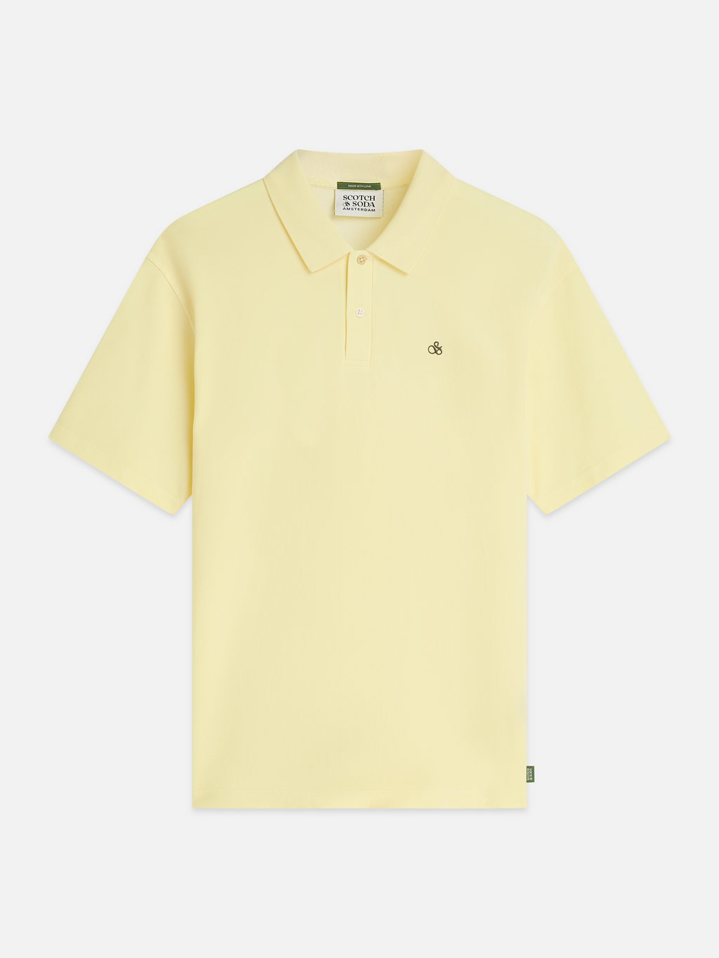 Pique Relaxed-Fit Garment Dyed Polo