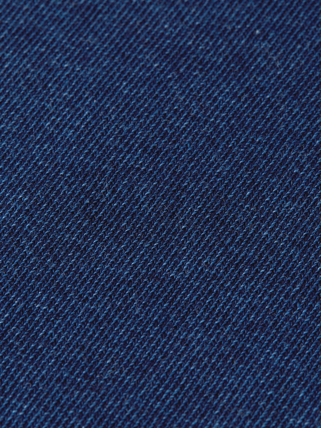 Washed Indigo Half Zip Relaxed-Fit Sweatshirt