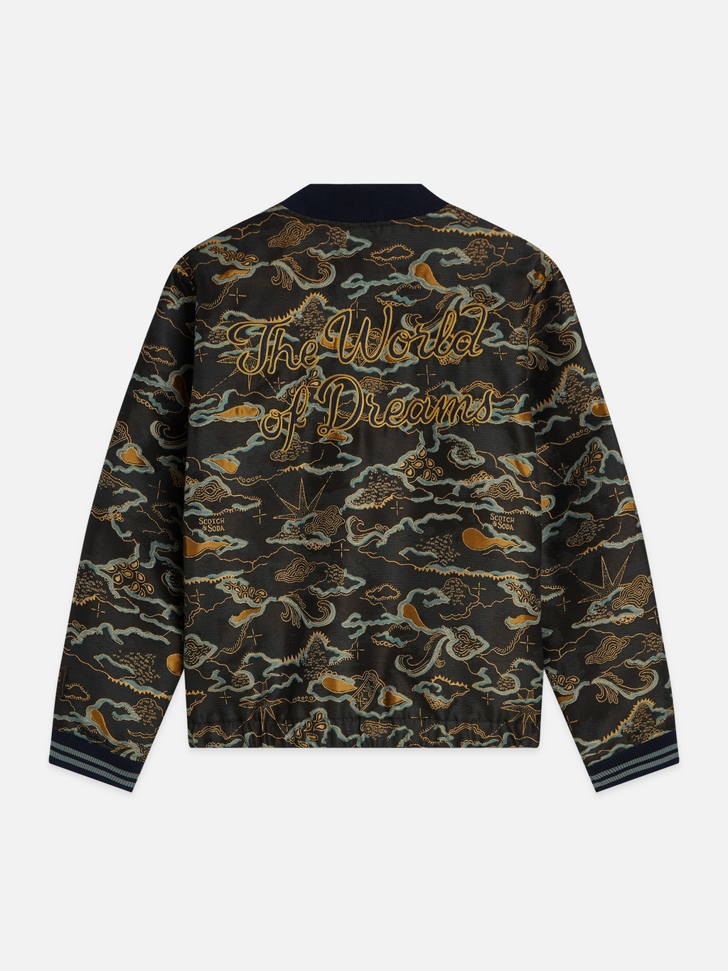 Festive Jacquard Blouson