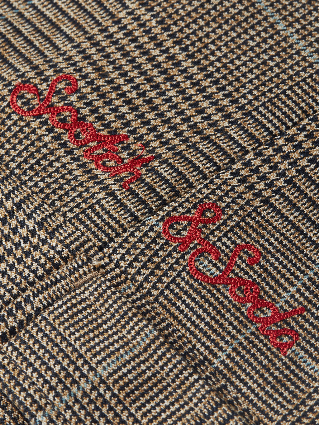 Tailored Check Blouson Jacket
