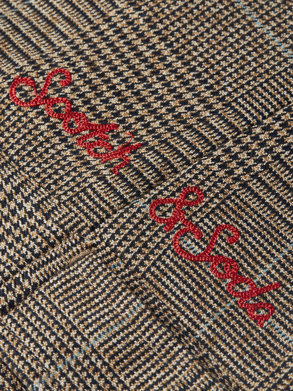 Tailored Check Blouson Jacket