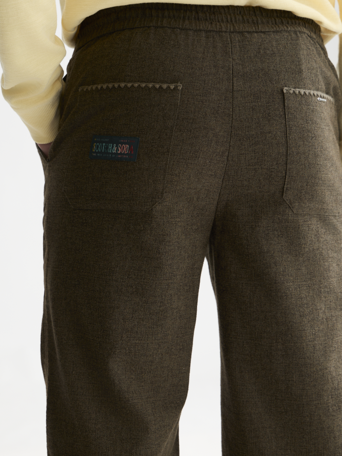 Otis Mélange Cotton-Blend Jogger