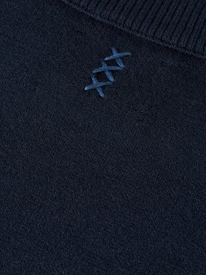 Double Face Merino-Blend Relaxed-Fit Pullover