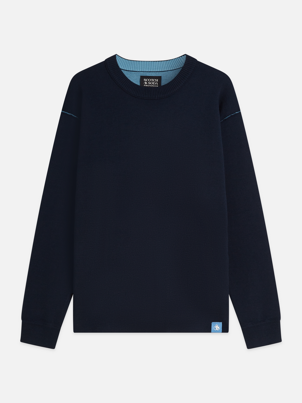 Double Face Merino-Blend Relaxed-Fit Pullover