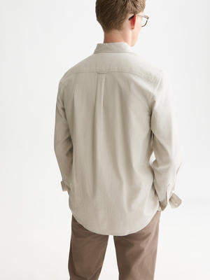 Seasonal Essentials —  Solid Oxford Regular-Fit Shirt