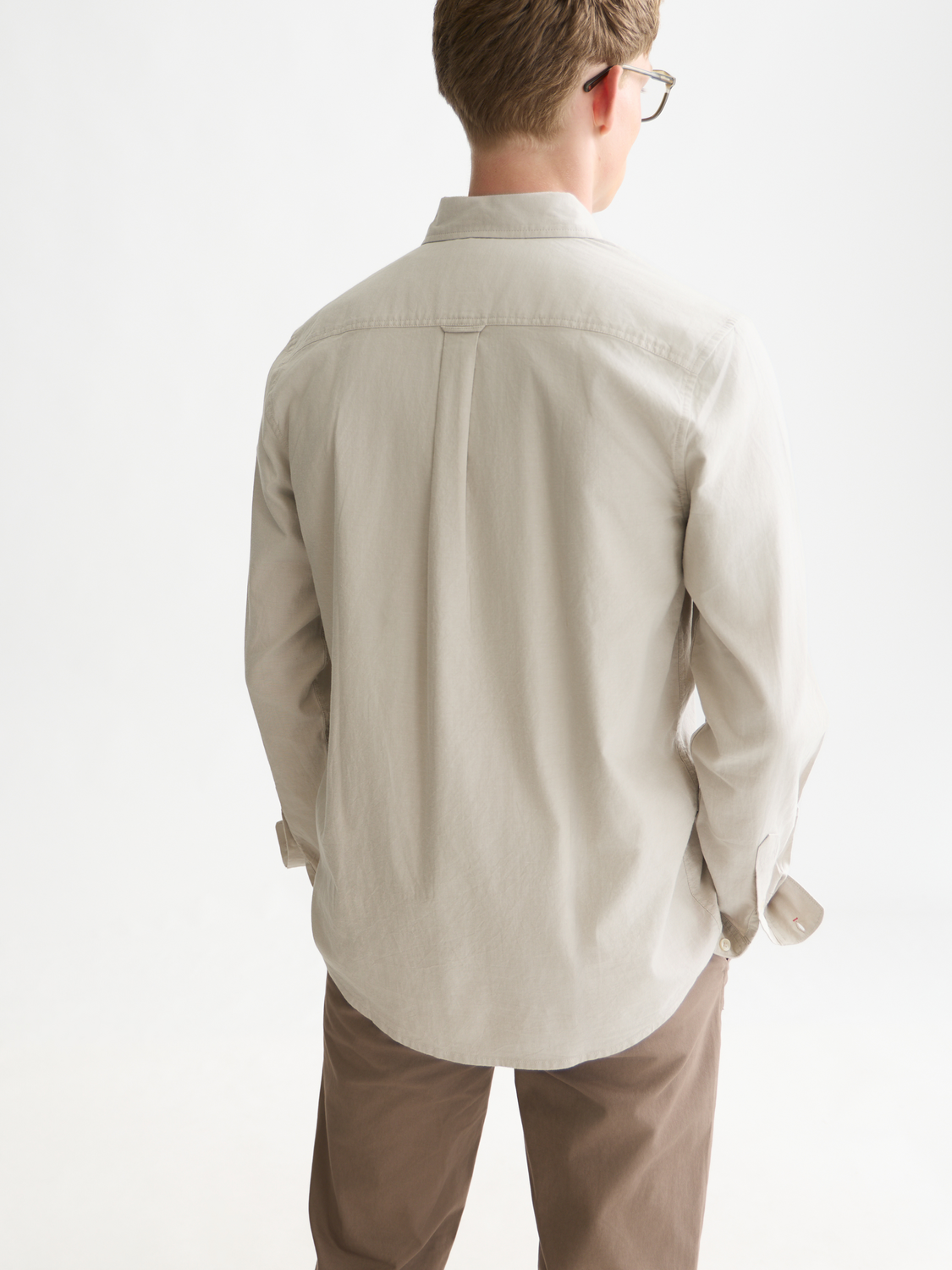 Seasonal Core Solid Oxford Regular-Fit Shirt