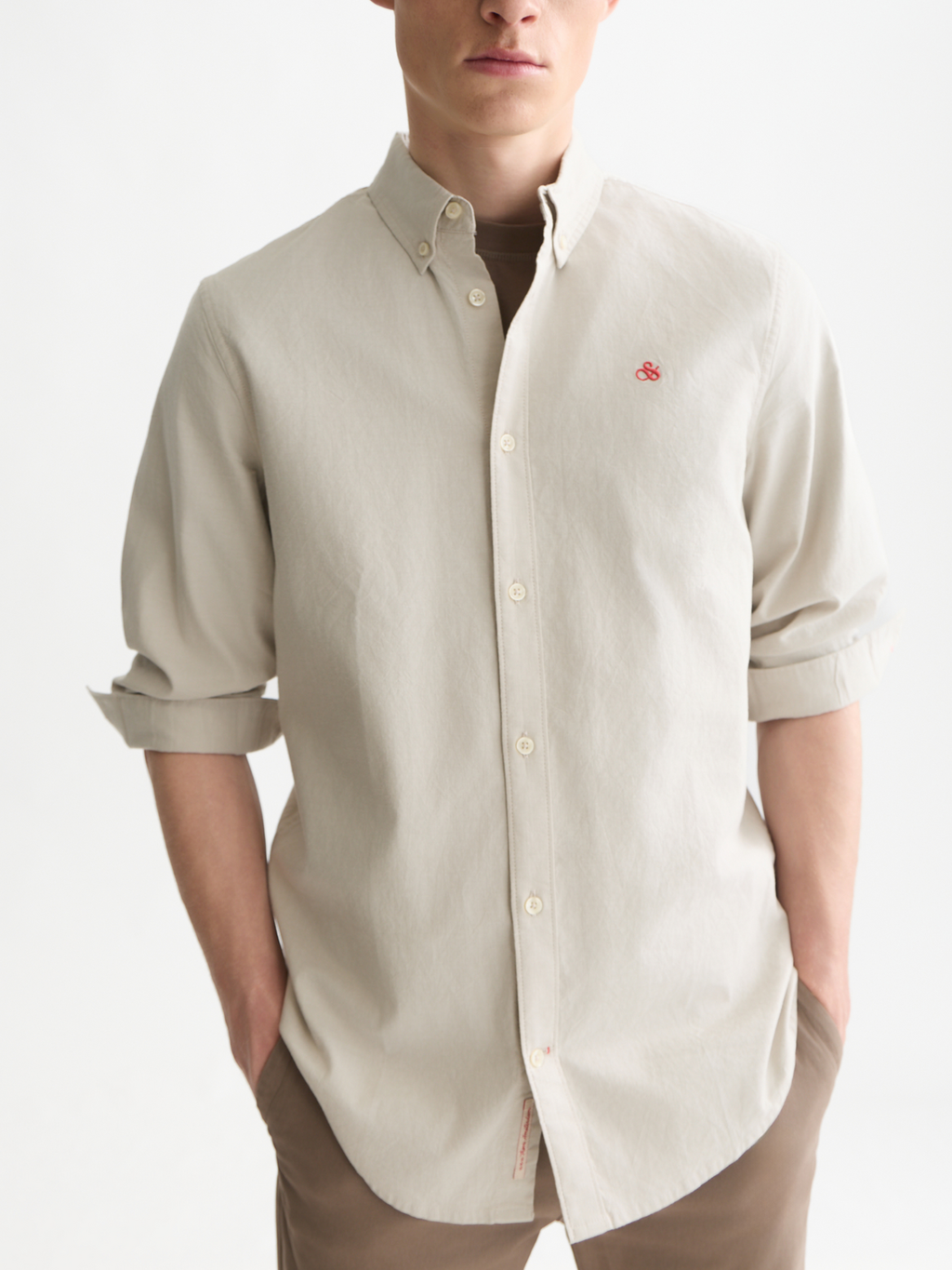 Seasonal Core Solid Oxford Regular-Fit Shirt