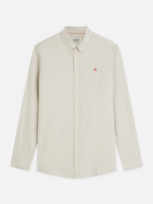 Seasonal Essentials —  Solid Oxford Regular-Fit Shirt