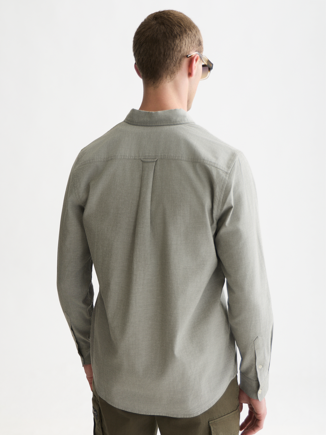 Seasonal Core Solid Oxford Regular-Fit Shirt