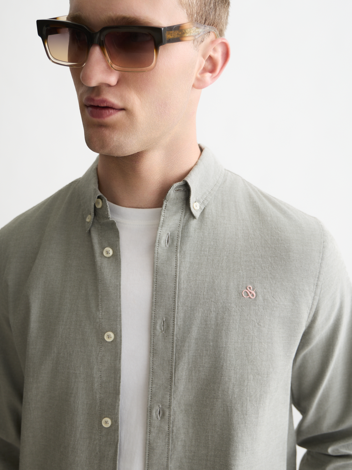 Seasonal Core Solid Oxford Regular-Fit Shirt