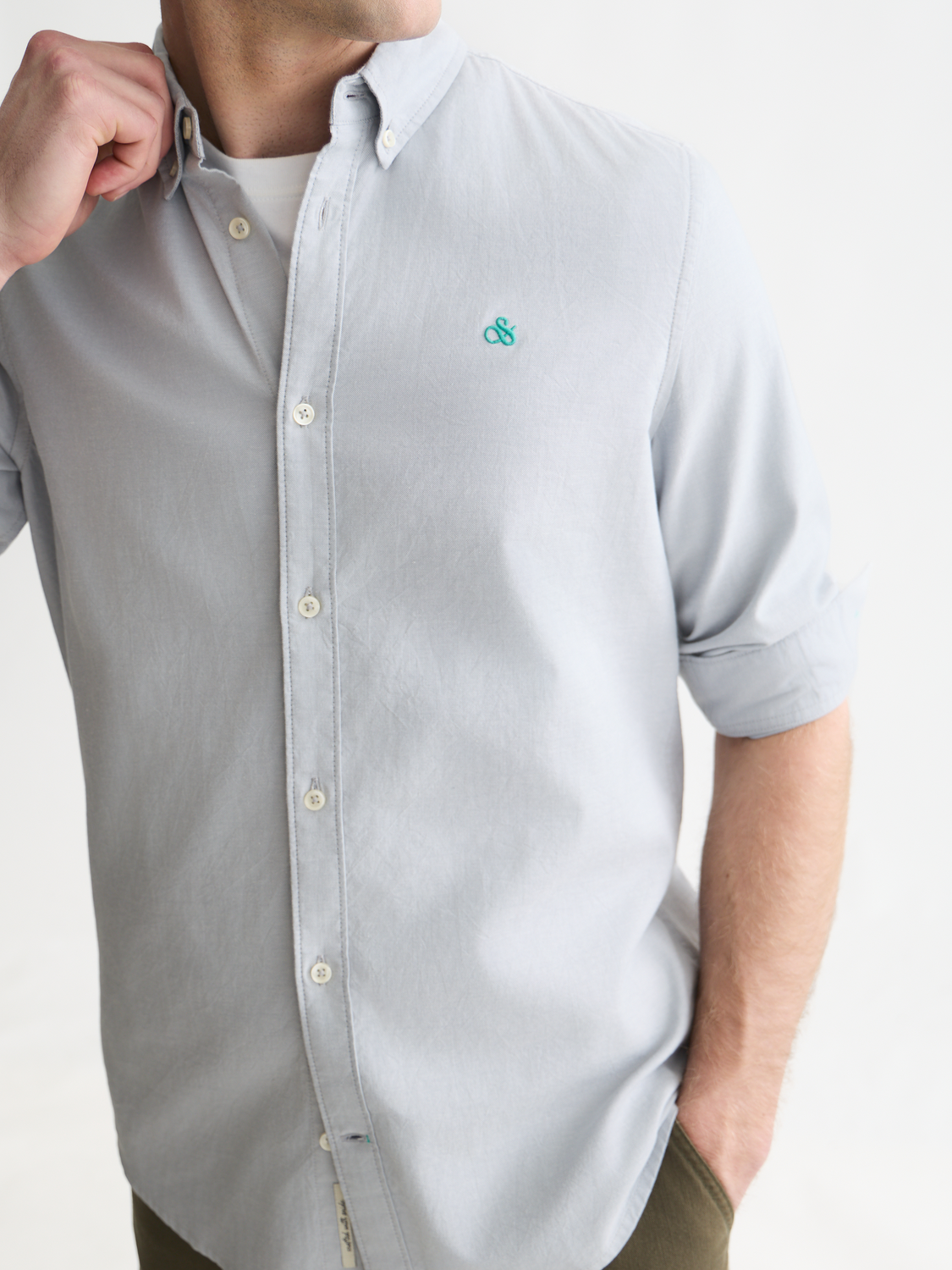 Seasonal Core Solid Oxford Regular-Fit Shirt