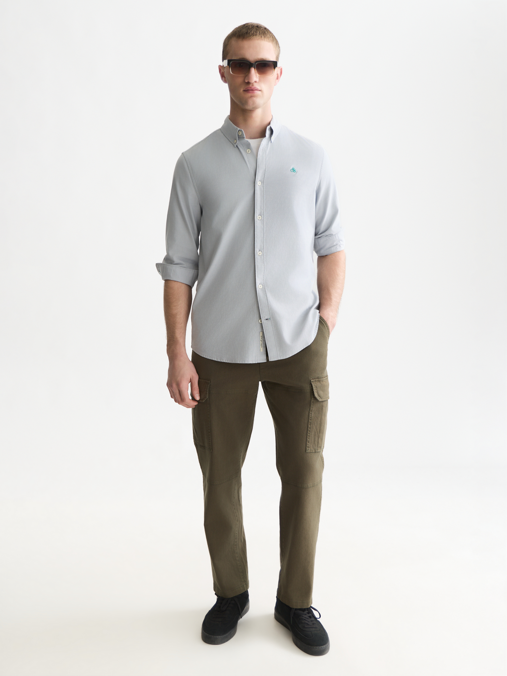 Seasonal Core Solid Oxford Regular-Fit Shirt