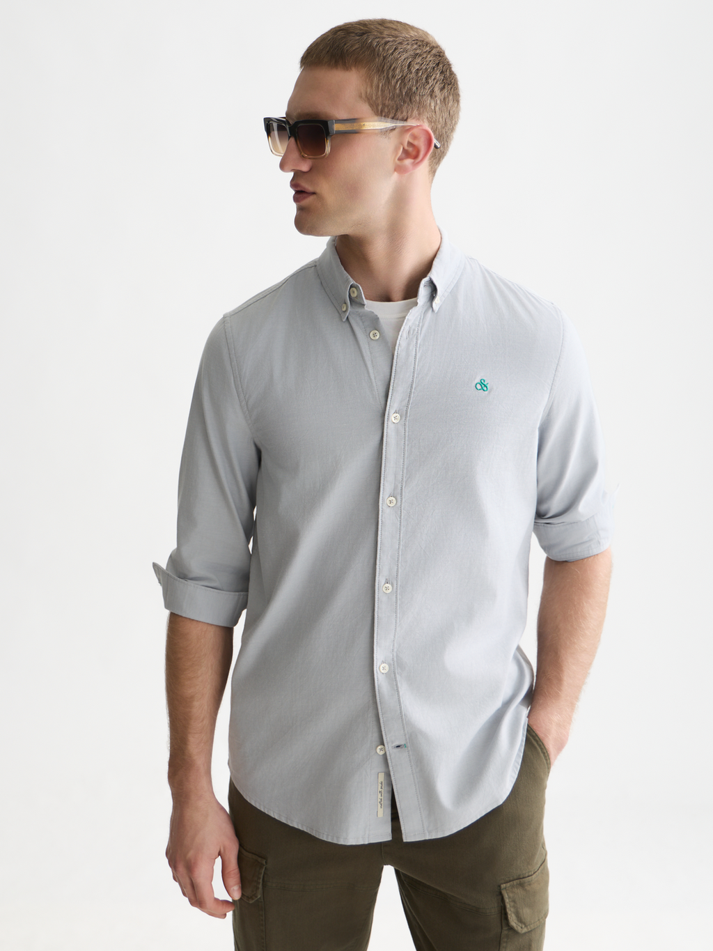 Seasonal Core Solid Oxford Regular-Fit Shirt