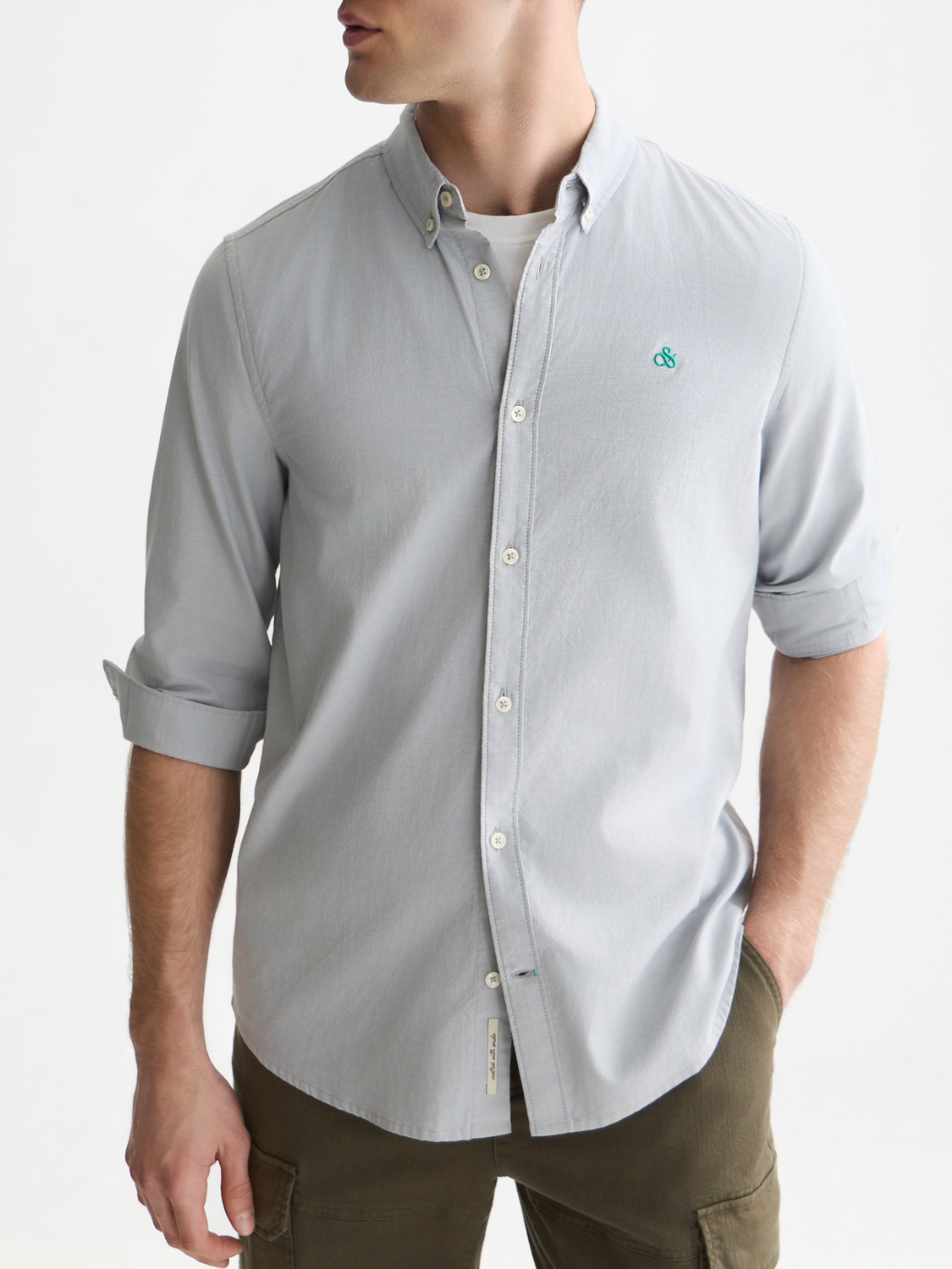 Seasonal Core Solid Oxford Regular-Fit Shirt