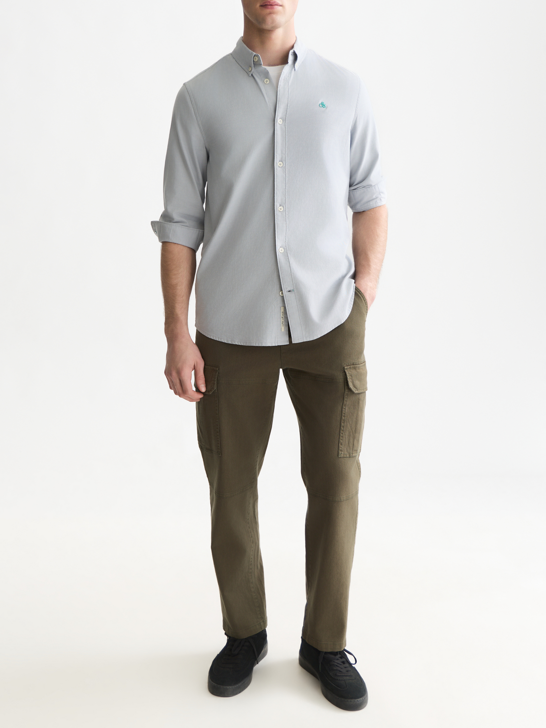 Seasonal Core Solid Oxford Regular-Fit Shirt
