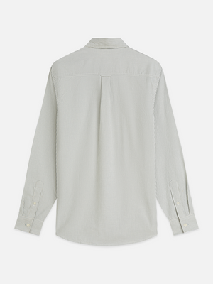 Seasonal Essentials Cotton Oxford Striped Shirt