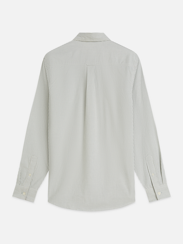 Seasonal Essentials Cotton Oxford Striped Shirt