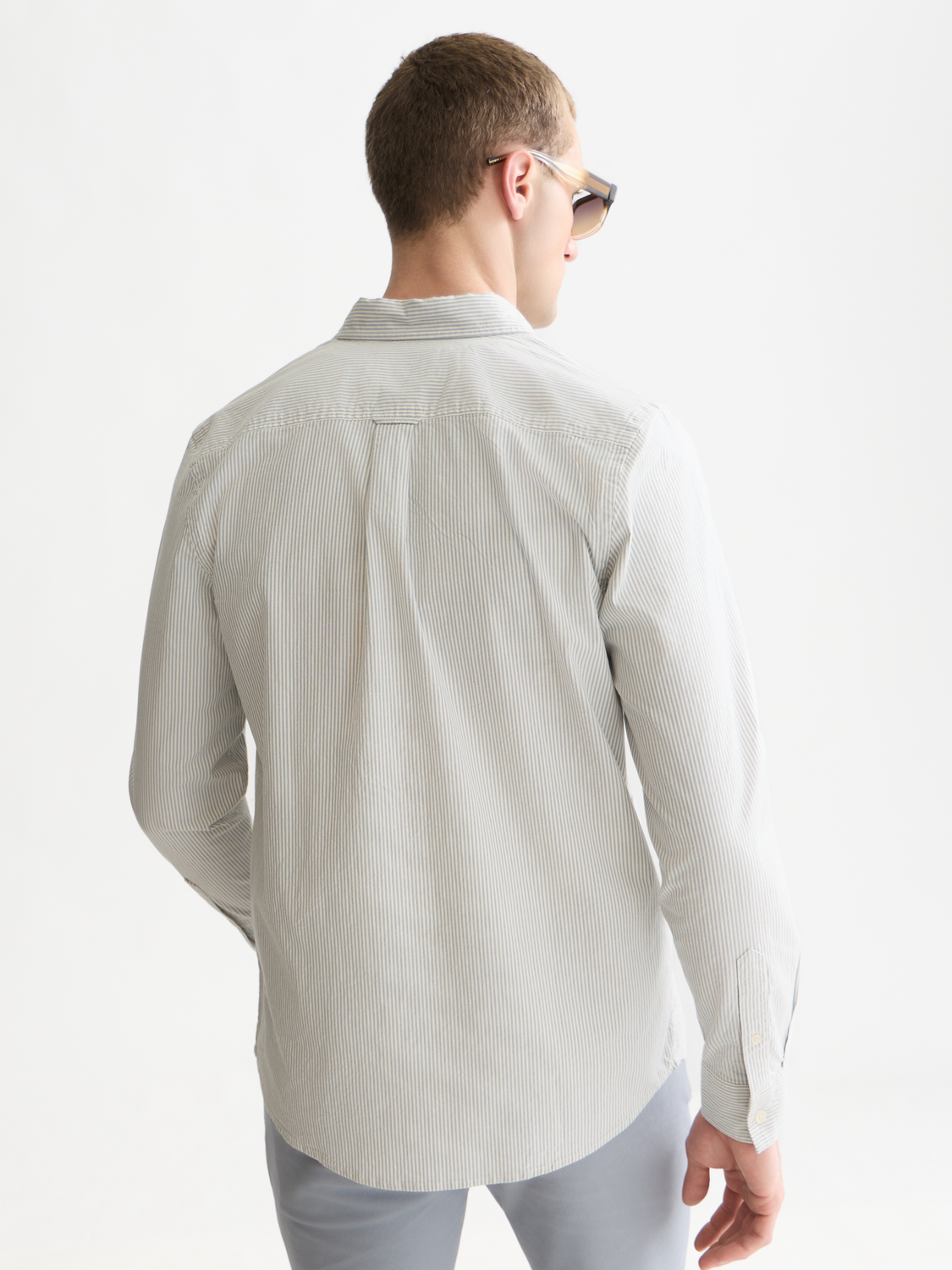 Seasonal Core Oxford Striped Regular-Fit Shirt