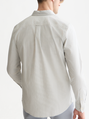 Seasonal Essentials —  Oxford Striped Regular-Fit Shirt