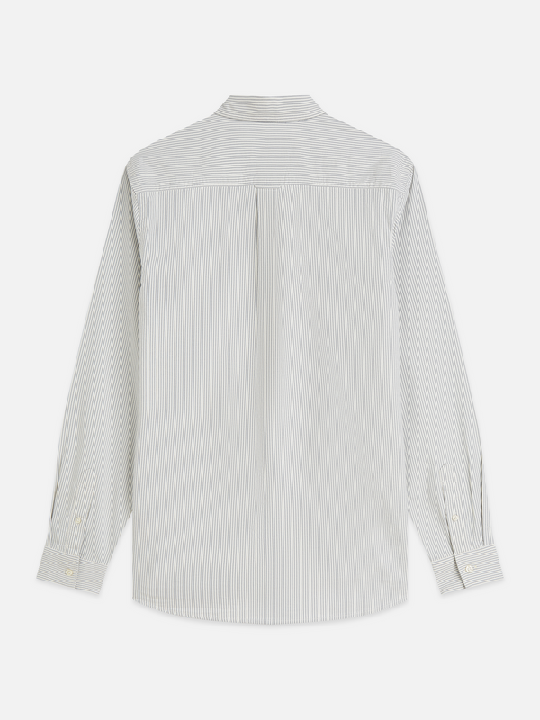 Seasonal Essentials —  Oxford Striped Regular-Fit Shirt