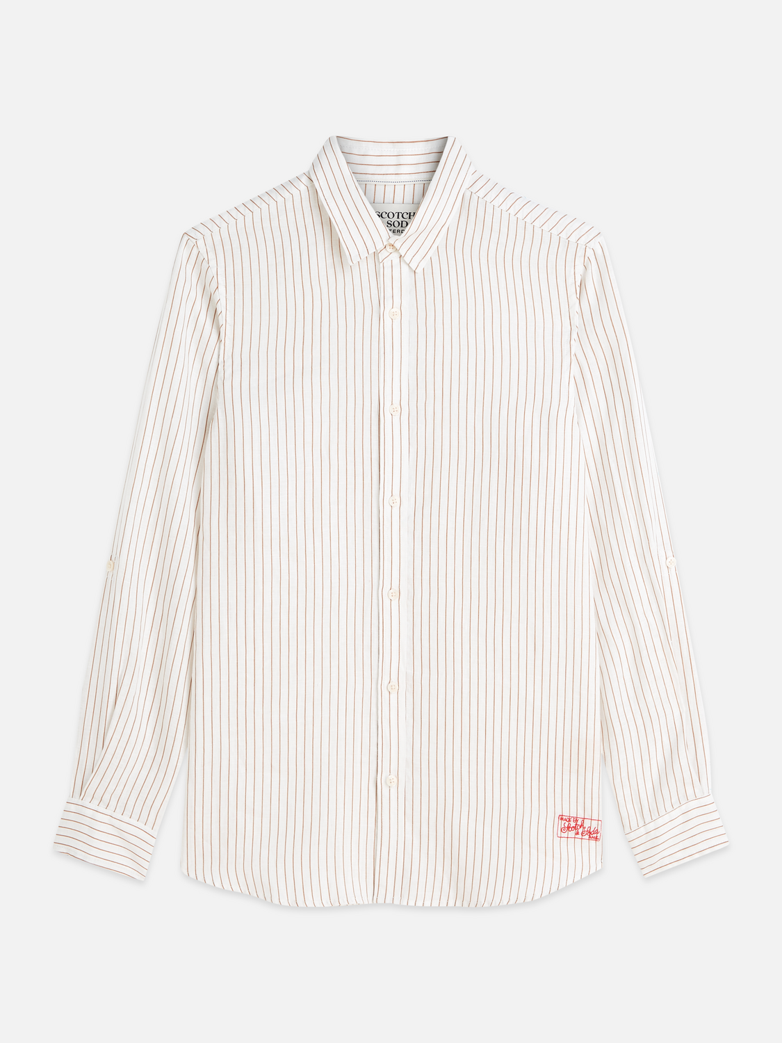 Striped Linen Regular-Fit Shirt