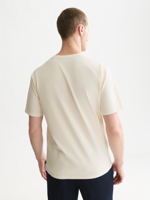 T-Shirt mit Stickerei und lockerer Passform