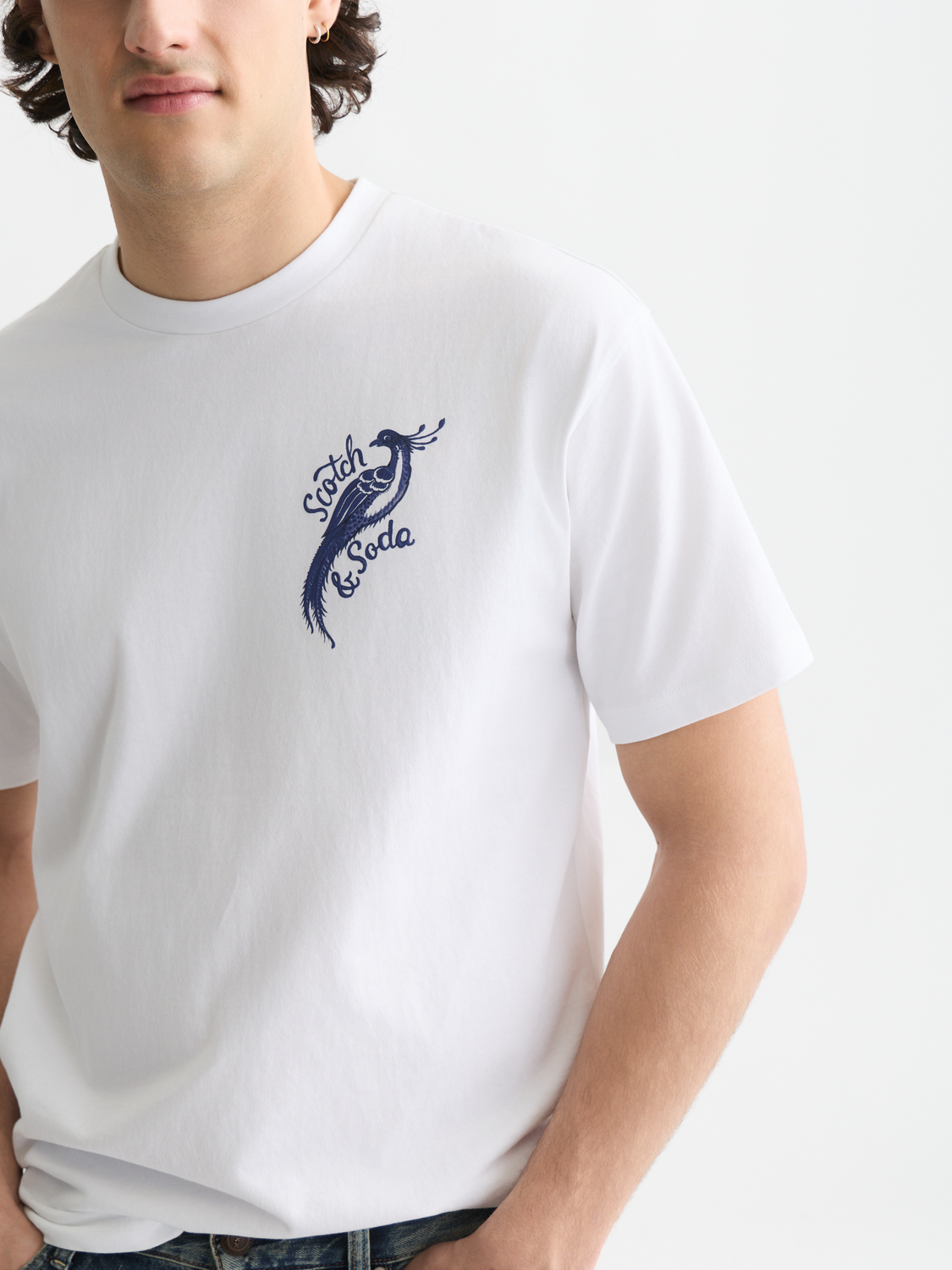Scotch & Soda x Royal Delft Artwork Relaxed T-Shirt
