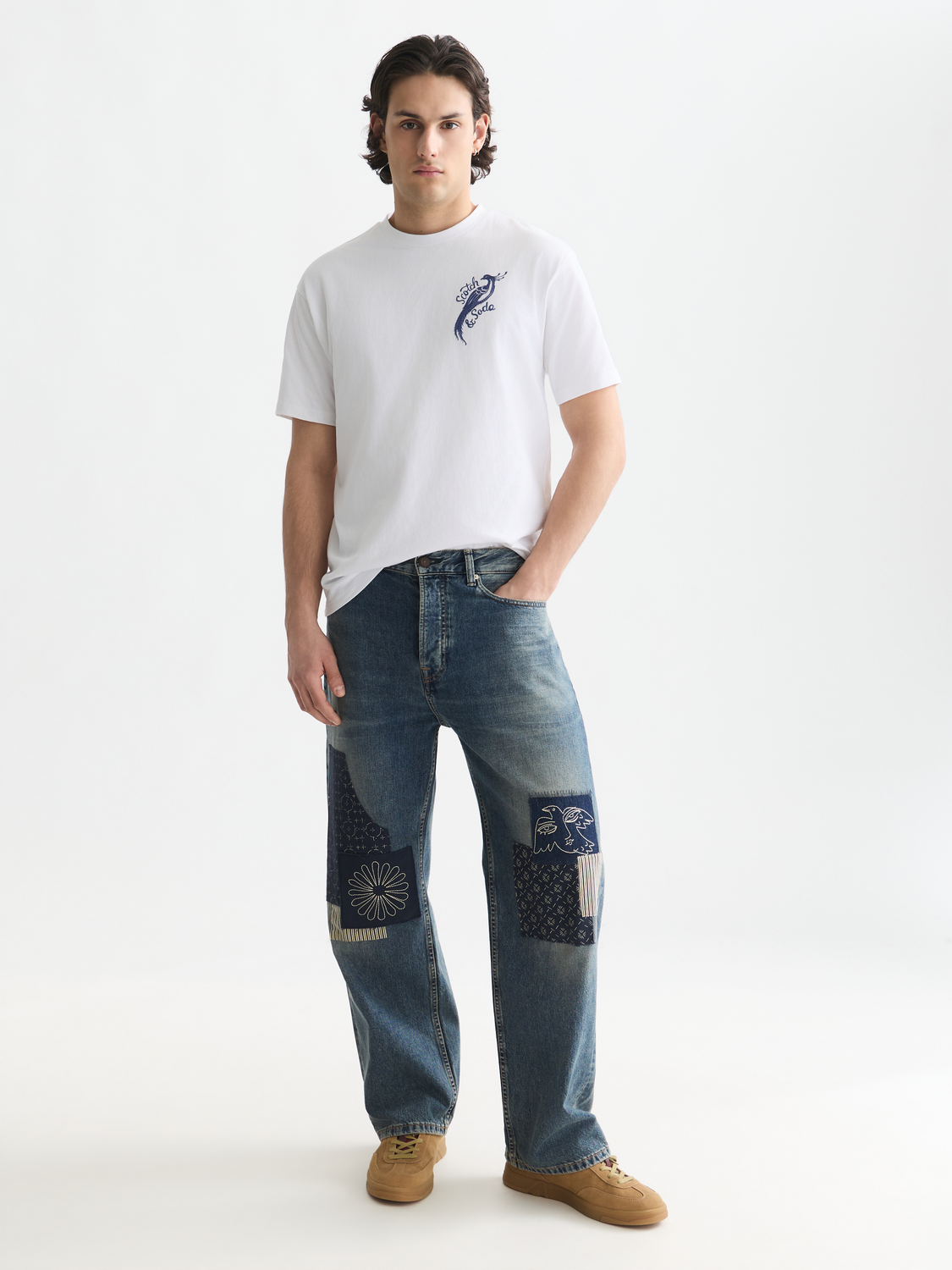 Scotch & Soda x Royal Delft Artwork Relaxed T-Shirt