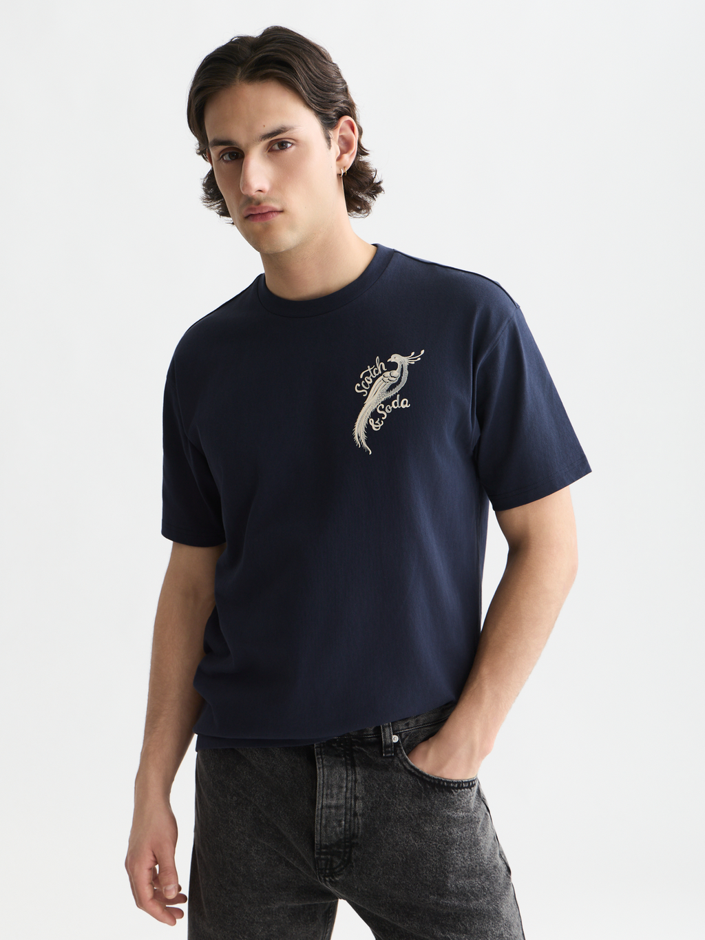 Scotch & Soda x Royal Delft Artwork Relaxed T-Shirt