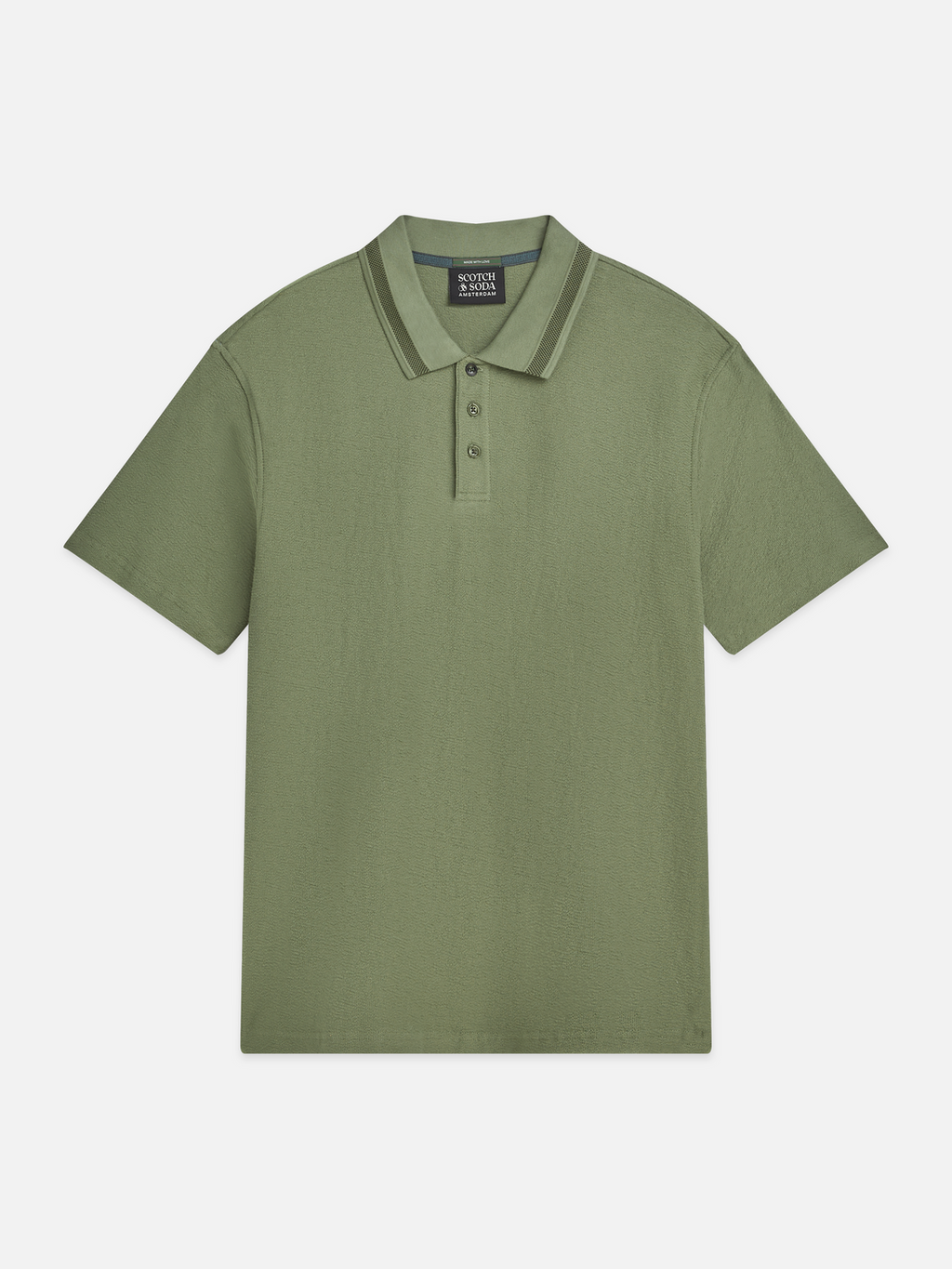 Structured Relaxed-Fit Polo