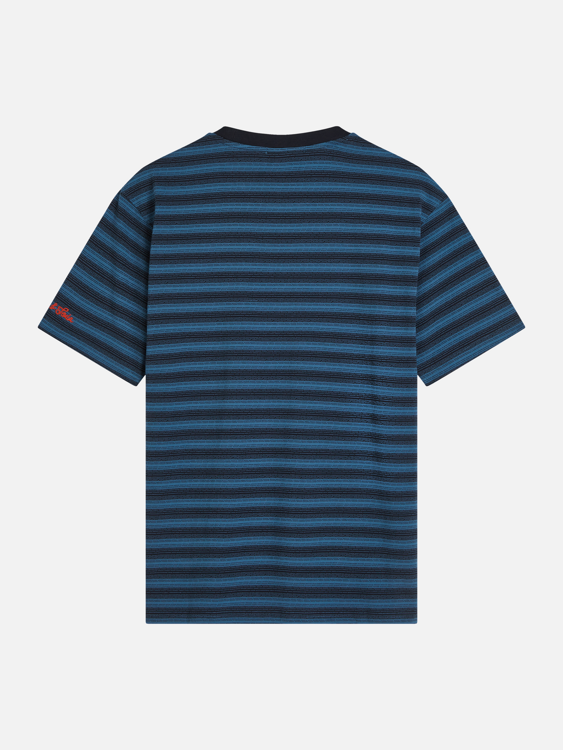 Jacquard Striped Relaxed-Fit T-Shirt