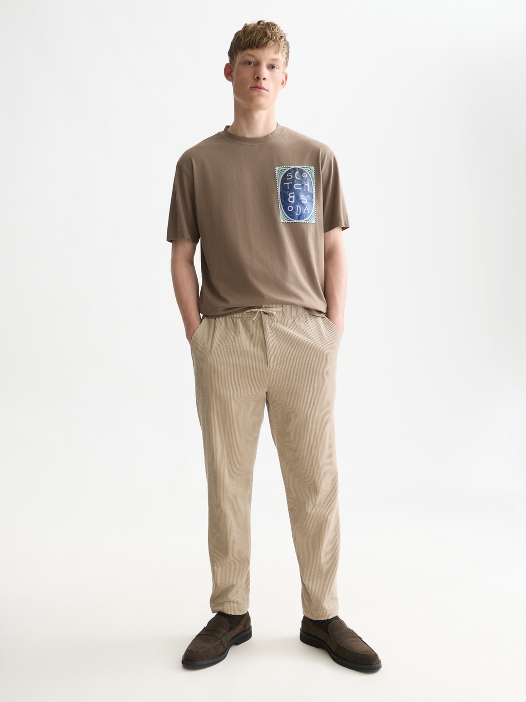 Chest Artwork Relaxed-Fit T-Shirt