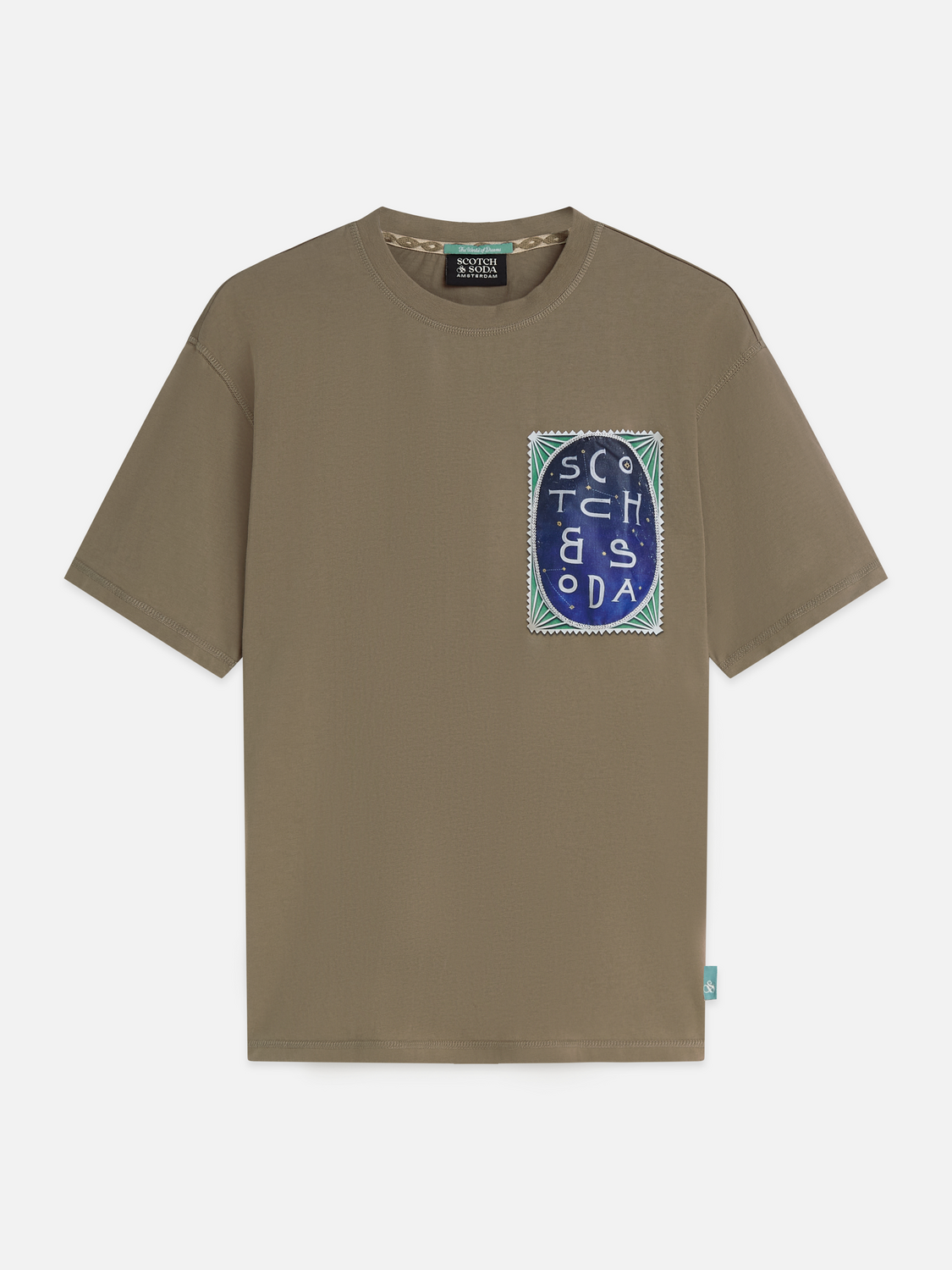 Chest Artwork Relaxed-Fit T-Shirt