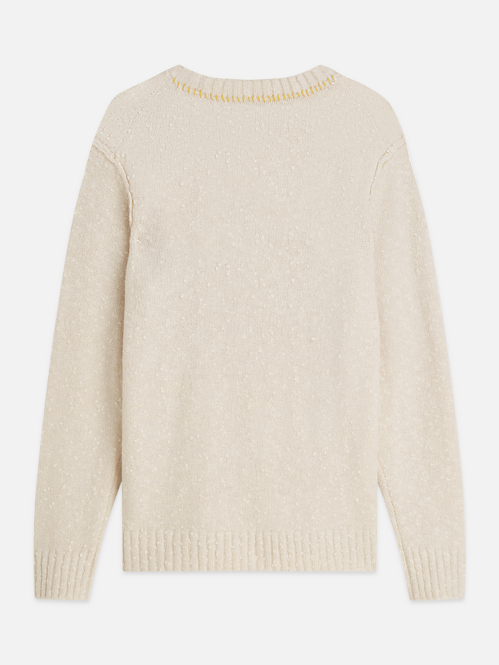 Bouclé Mélange Wool-Alpaca-Blend Regular-Fit Pullover