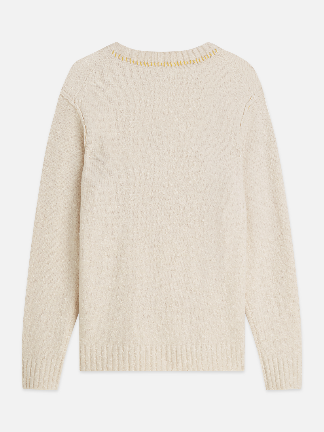 Bouclé Mélange Wool-Alpaca-Blend Regular-Fit Pullover