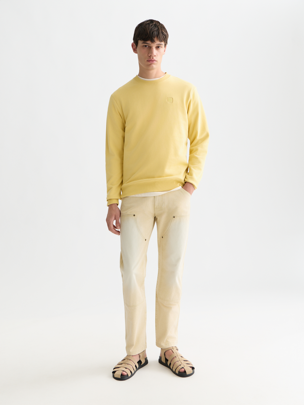 Essentials – Logo Badge Regular-Fit Sweatshirt