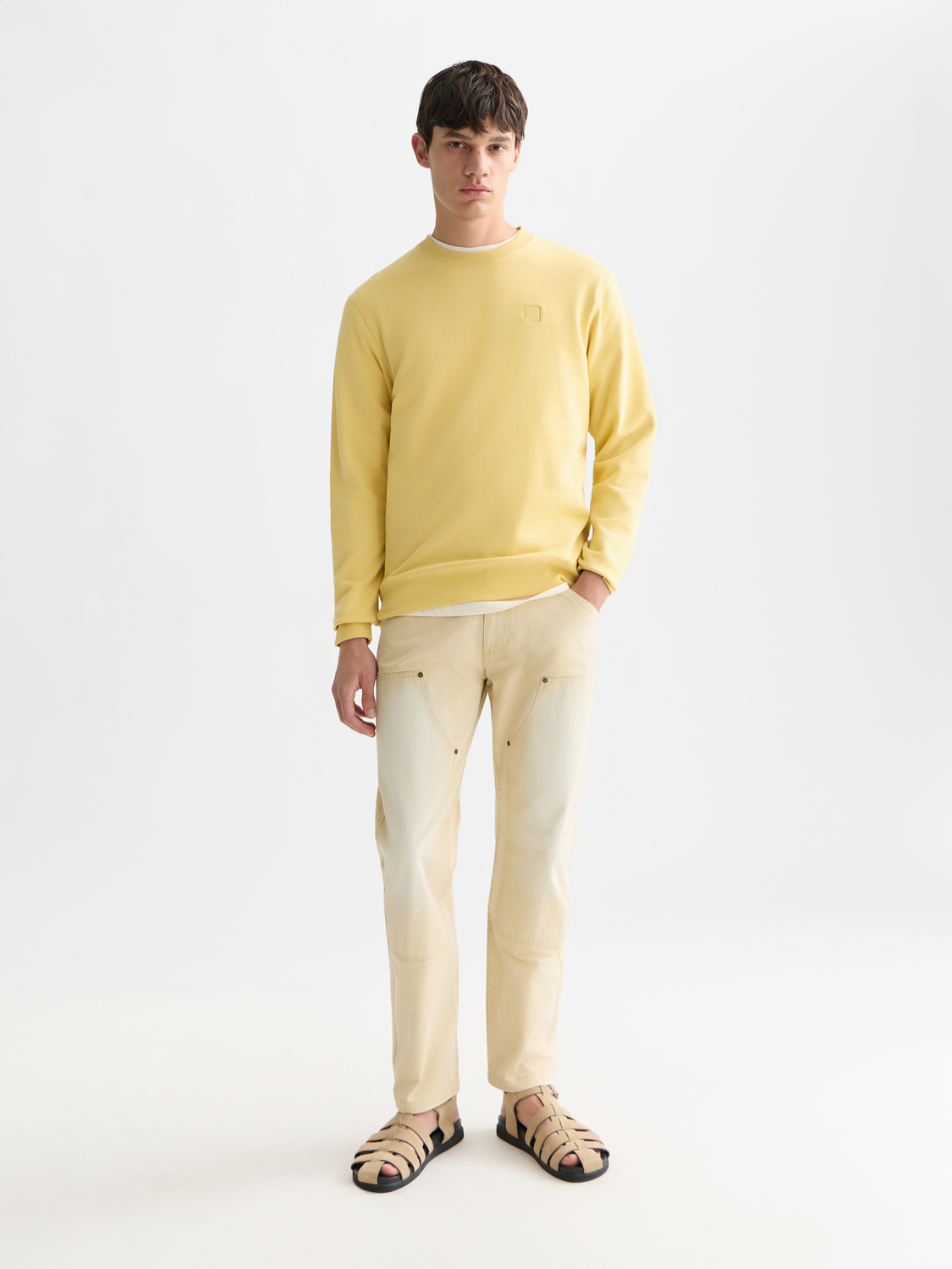 Essentials – Logo Badge Regular-Fit Sweatshirt