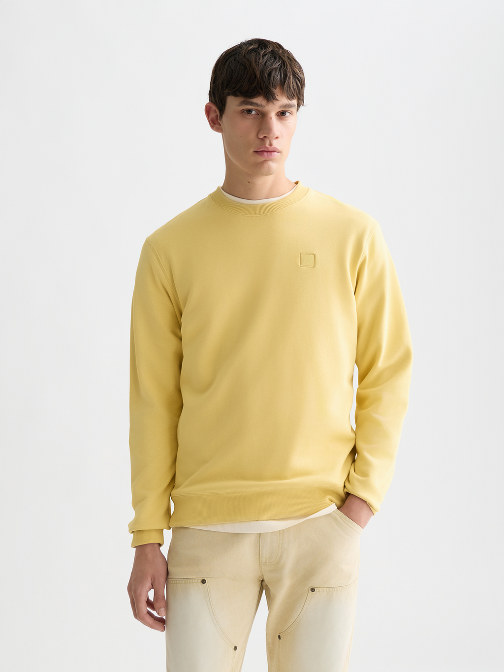 Essentials – Logo Badge Regular-Fit Sweatshirt