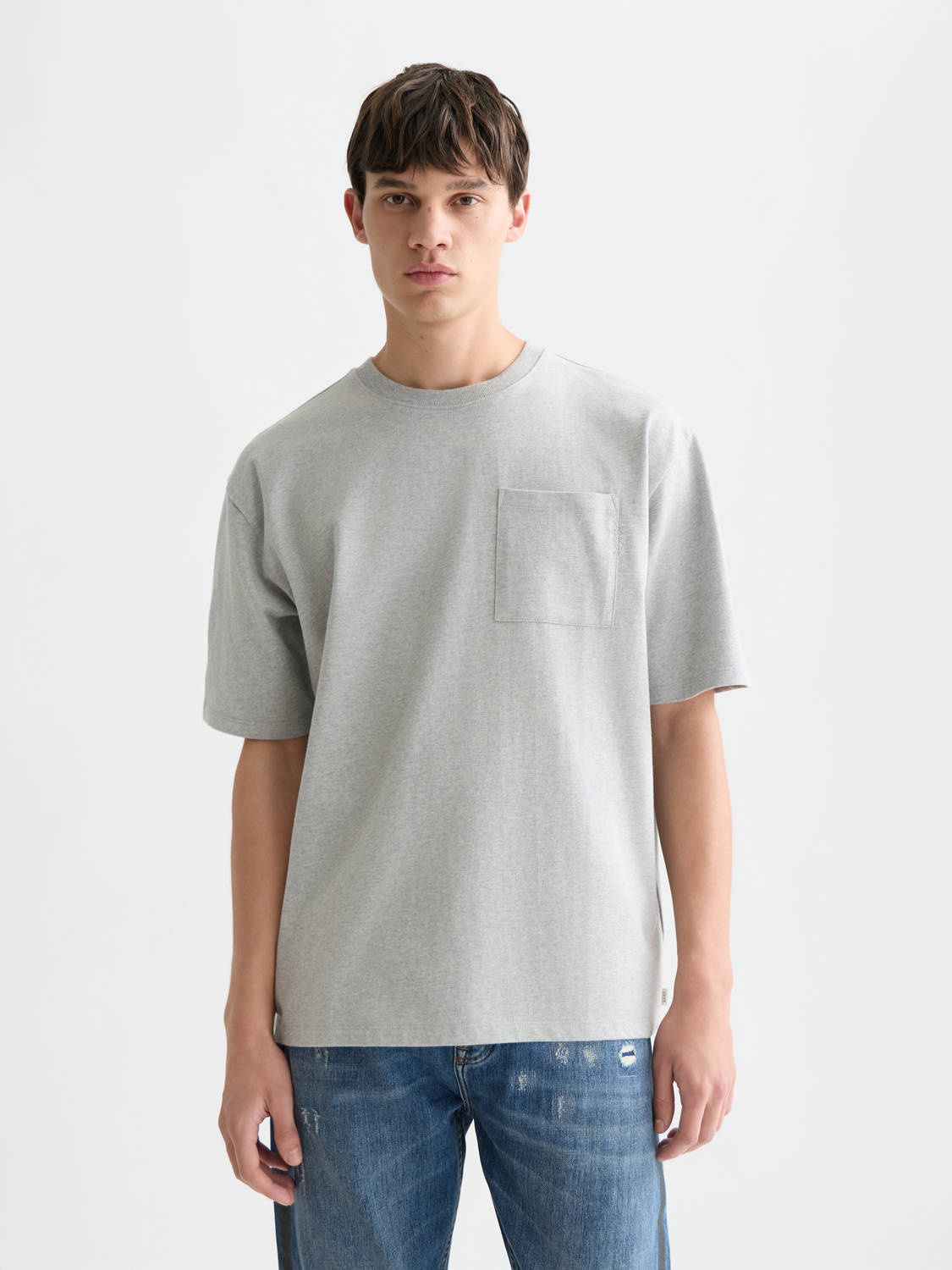Seasonal Core 3 Crosses Chest Pocket Loosefit Tshirt