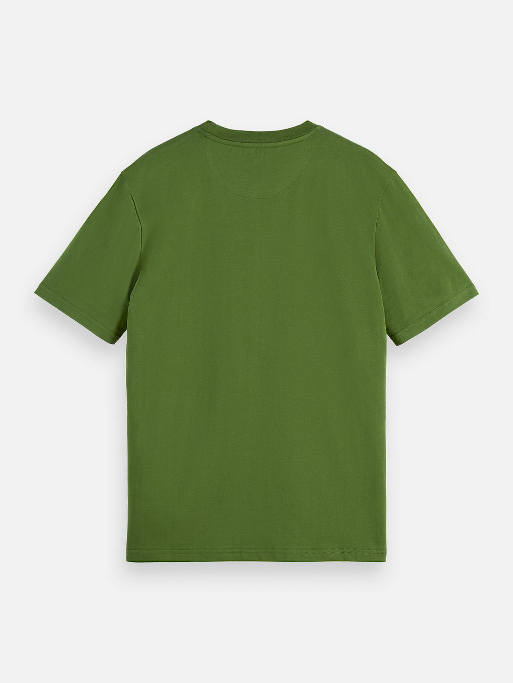 T-shirt coupe droite à logo poitrine, collection saisonnière