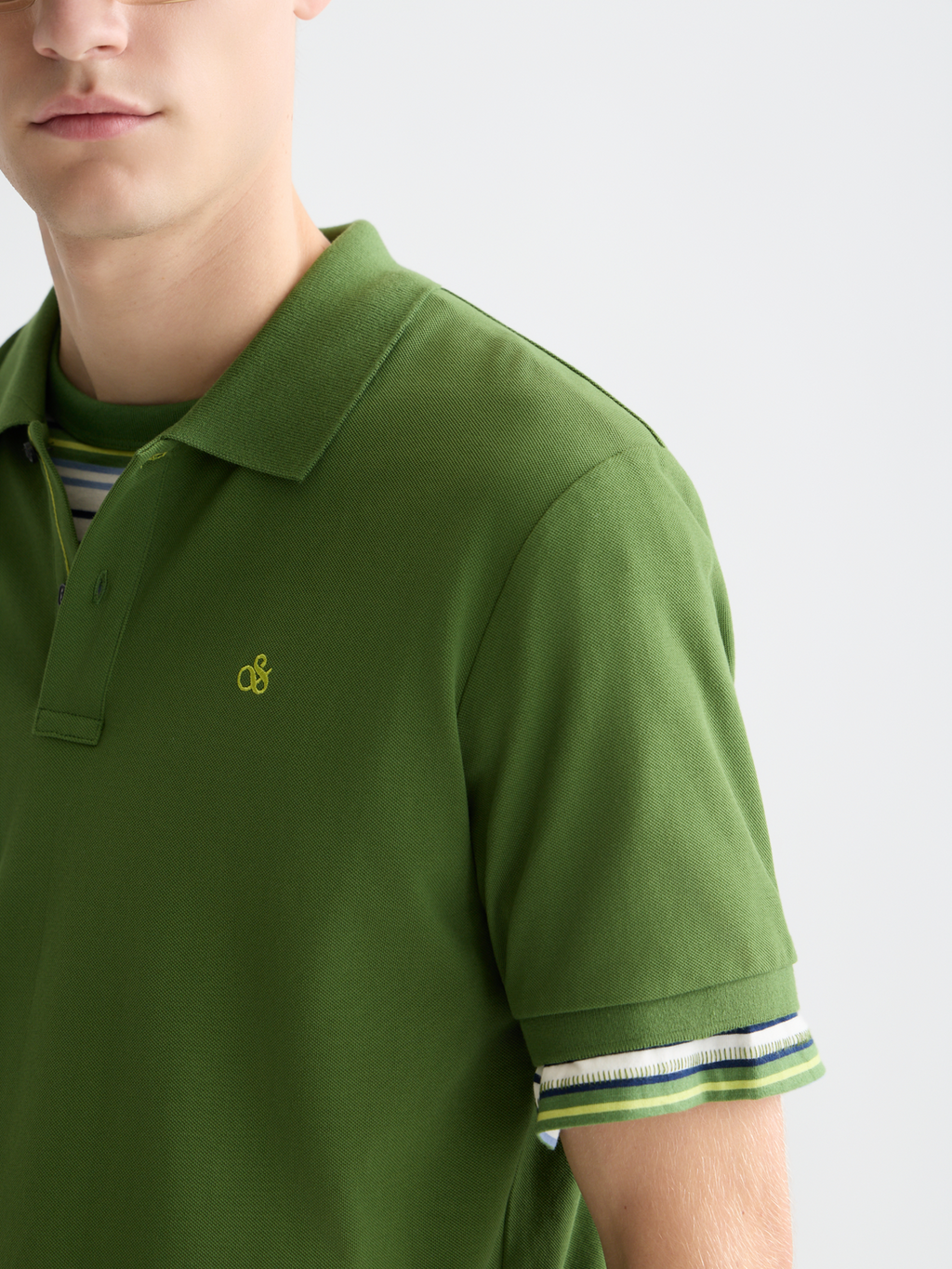 Seasonal Core Pique Chest Logo Polo