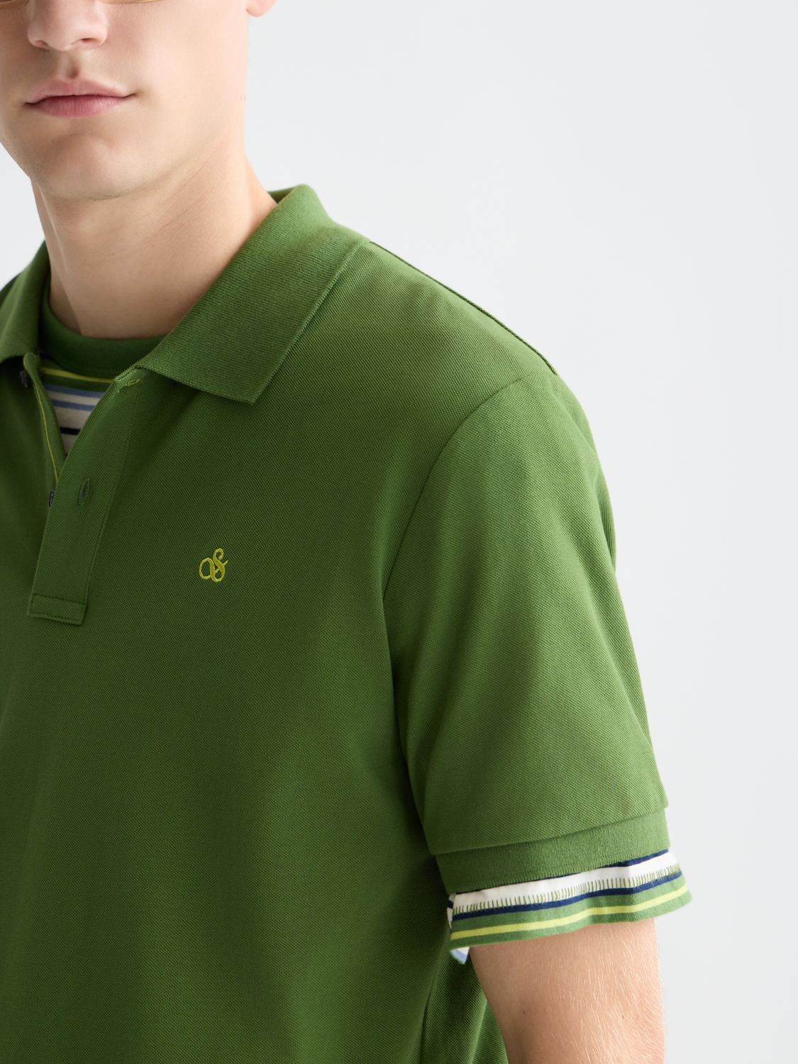Seasonal Core Pique Chest Logo Polo