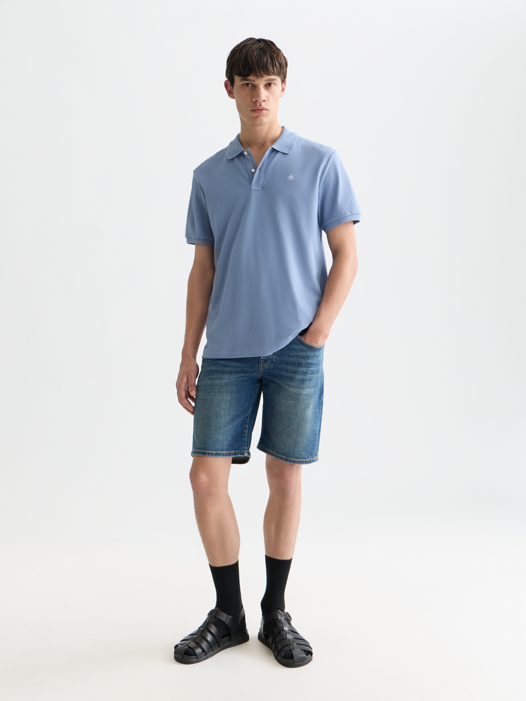 Seasonal Core Pique Chest Logo Polo
