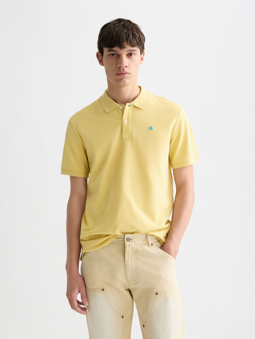 Seasonal Core Pique Chest Logo Polo